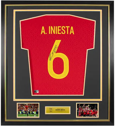 INIETSA MATCH WORN SIGNED SPAIN JERSEY