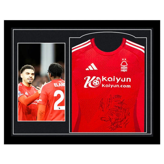 NOTTINGHAM FORREST SQUAD SIGNED JERSEY