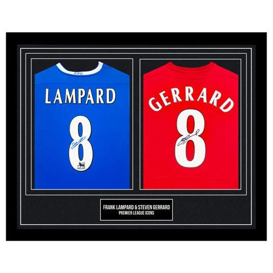 LAMPARD AND GERRARD SIGNED JERSEYS